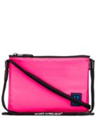 Off-white Logo Patch Shoulder Bag - Pink