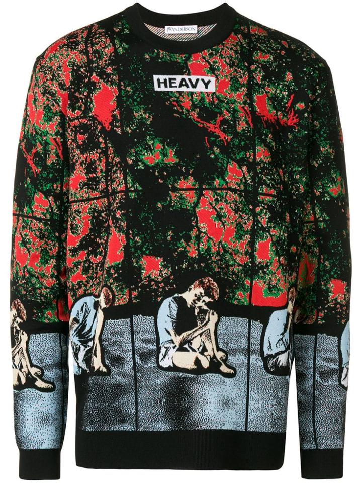Jw Anderson Gilbert & George Jumper - Black