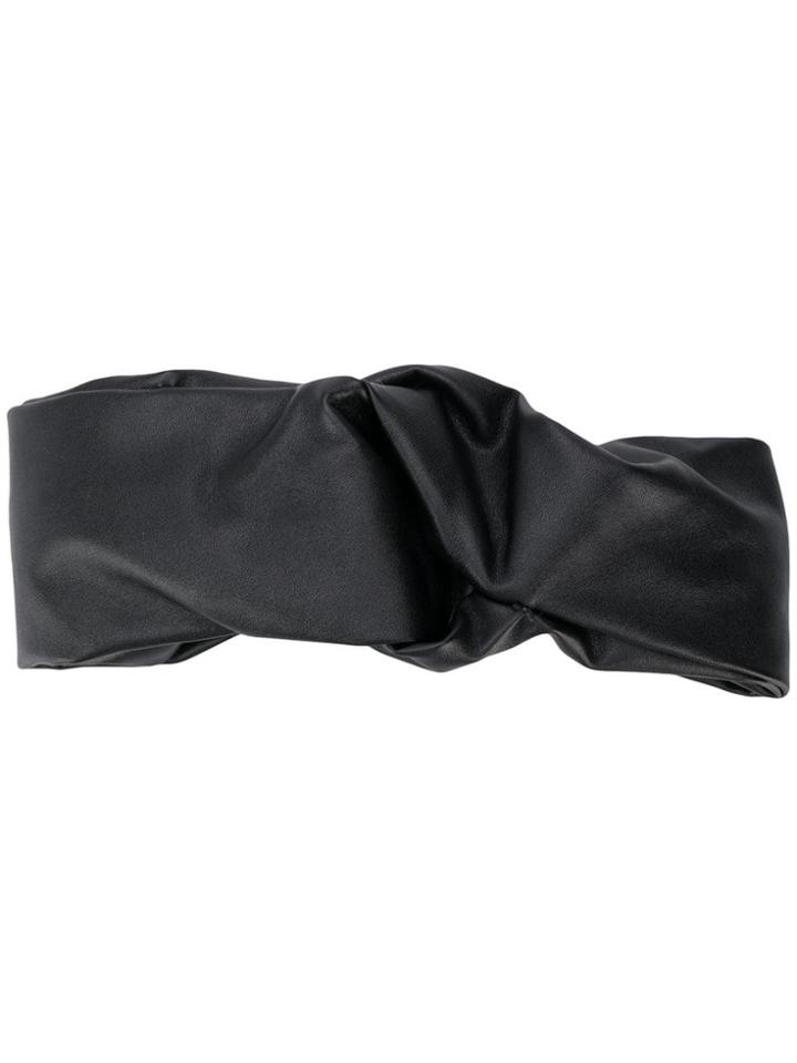 Ca & Lou Knot Detail Headband - Black