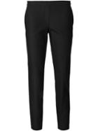 Theory Tapered Trousers, Women's, Size: 4, Black, Cotton/nylon/spandex/elastane/polyurethane