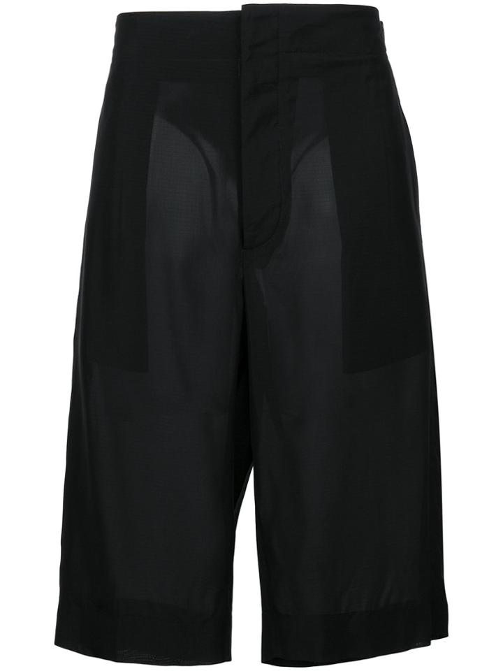 Jil Sander Short Trousers - Black
