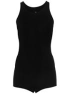 Rick Owens Lilies Sleeveless Body, Women's, Size: 40, Black, Viscose/polyamide/spandex/elastane