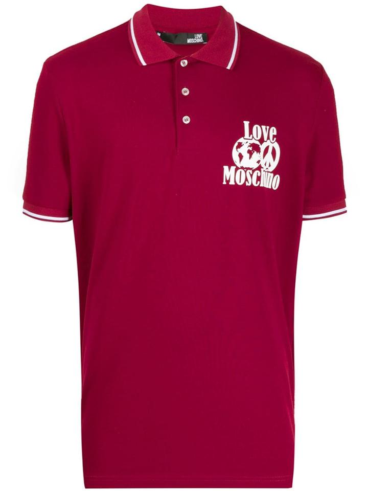 Love Moschino Classic Polo Shirt - Red
