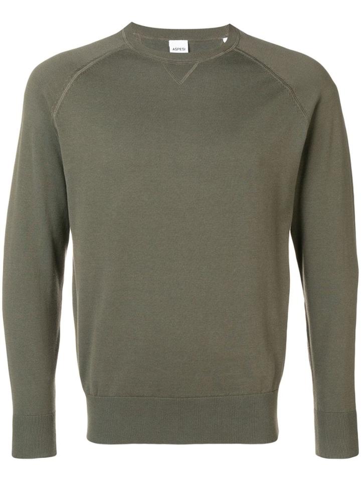 Aspesi Knit Jumper - Green