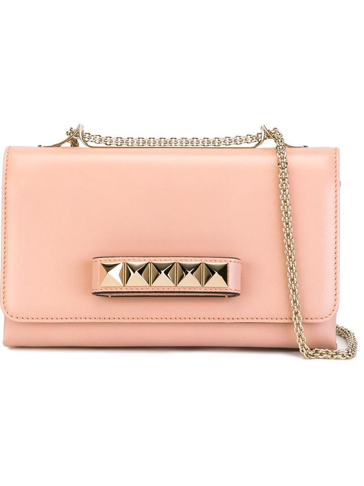 Valentino Garavani Va Va Voom Shoulder Bag, Women's, Pink/purple, Leather