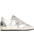 Golden Goose Deluxe Brand Ball Star Sneakers, Women's, Size: 40, White, Leather/suede/rubber
