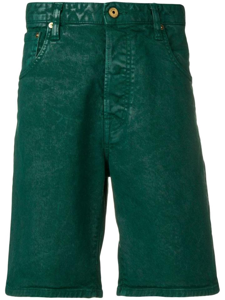 Just Cavalli Denim Shorts - Green