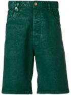 Just Cavalli Denim Shorts - Green