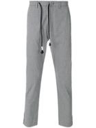 Pence Contrast Stripe Trousers - Grey