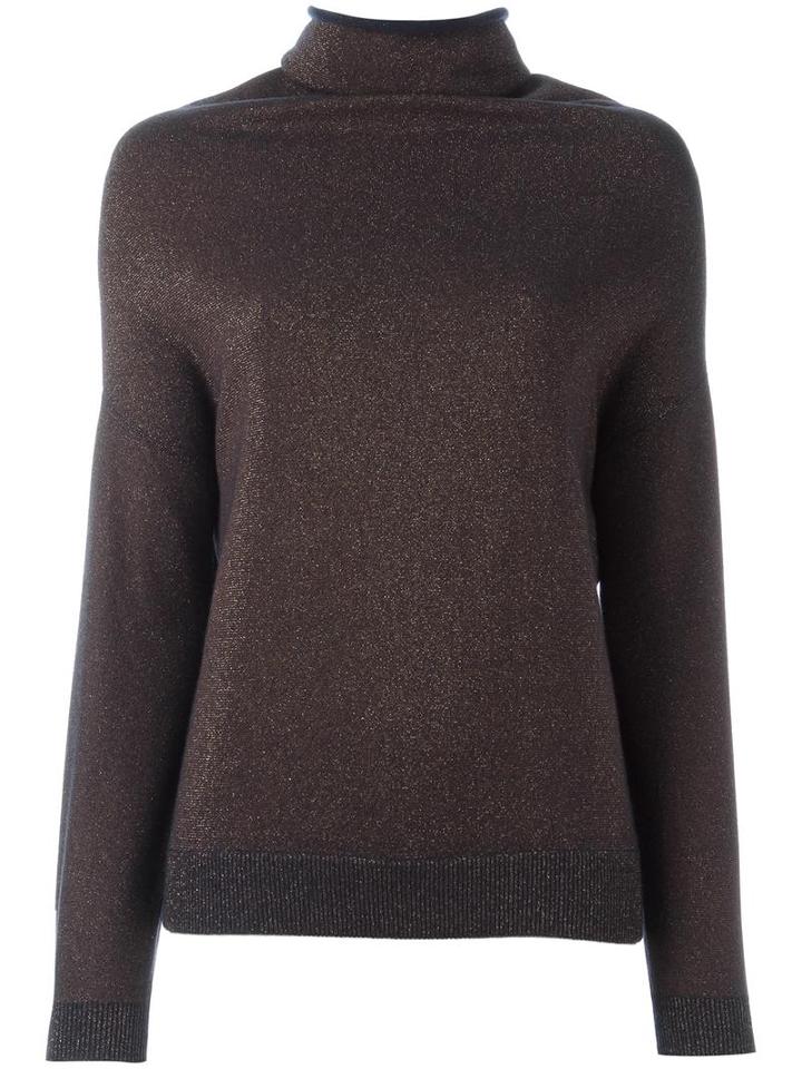 Brunello Cucinelli Metallic (grey) Effect Jumper, Women's, Size: Xs, Cashmere/cupro/polyester