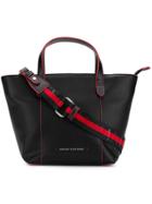 Armani Exchange Red Details Tote Bag - Black