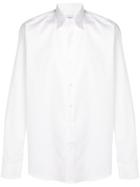 Salvatore Ferragamo Logo Print Shirt - White