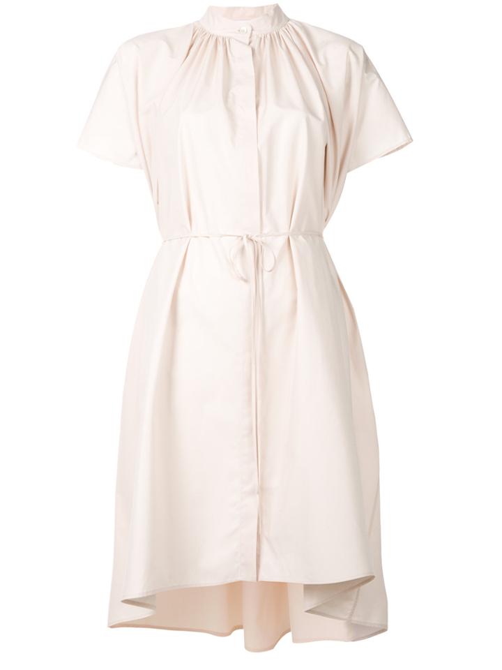 Jil Sander Tie-waist Shirt Dress - Nude & Neutrals