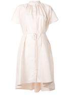 Jil Sander Tie-waist Shirt Dress - Nude & Neutrals