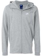 Nike Embroidered Logo Jacket - Grey