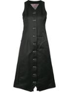 Alyx - Longline Waistcoat - Women - Cotton/polyester/viscose - M, Women's, Black, Cotton/polyester/viscose