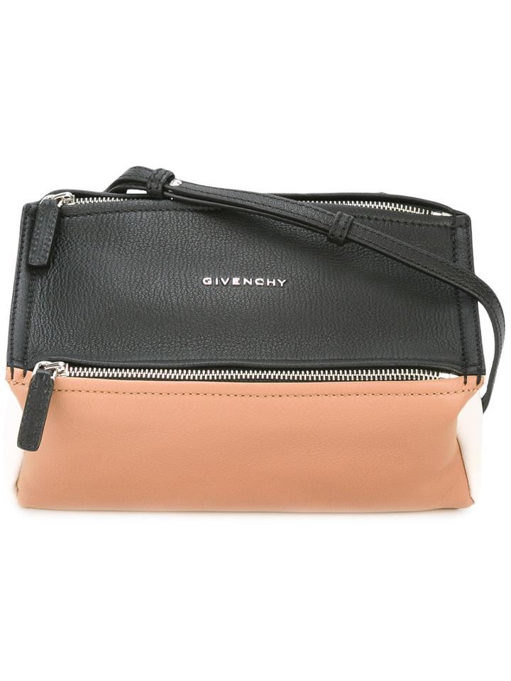 Givenchy Mini Tri-colour 'pandora' Bag, Women's, Black, Goat Skin
