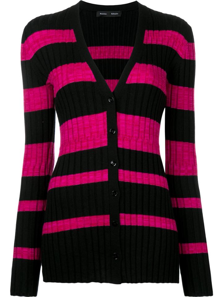 Proenza Schouler V-neck Cardigan - Black