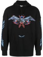 Givenchy Eagle Print Hoodie - Black