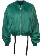 Juun.j Oversized Bomber Jacket - Green