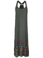 Brigitte - Maxi Kaftan - Women - Viscose - Gg, Green, Viscose