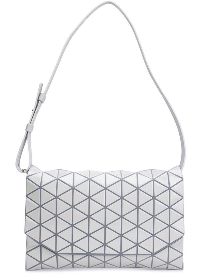 Bao Bao Issey Miyake Geometric Shoulder Bag, Women's, White