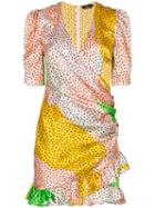 De La Vali Shanna Havanna Silk Wrap Dress - 009 Havanna