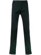 Emporio Armani Regular Chino Trousers - Green