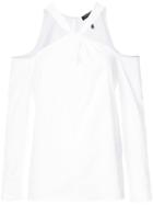 Rag & Bone - Collingwood Blouse - Women - Cotton/spandex/elastane/cupro - Xs, White, Cotton/spandex/elastane/cupro