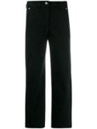Lemaire Cropped Jeans - Black