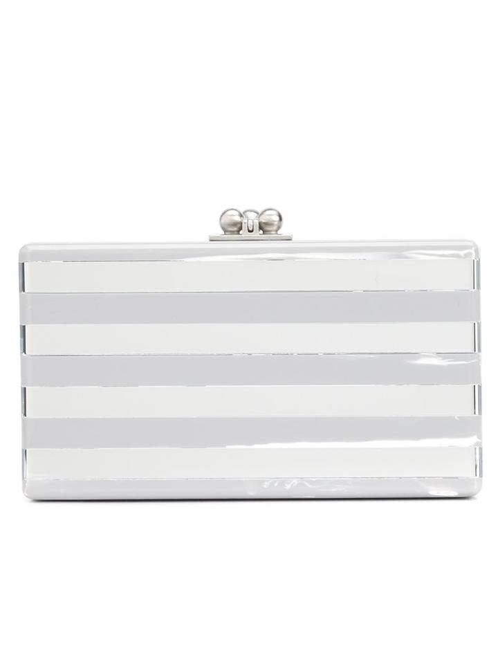 Edie Parker 'jean' Box Clutch, Women's, Grey