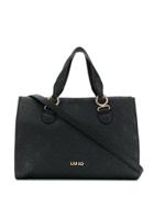 Liu Jo Embossed Tote Bag - Black