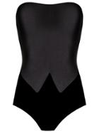 Adriana Degreas Strapless Swimsuit - Black