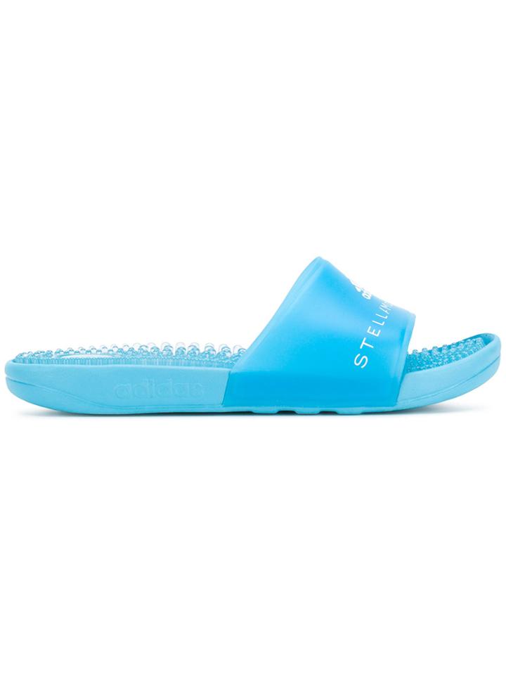 Adidas By Stella Mccartney Adissage Slider Sandals - Blue