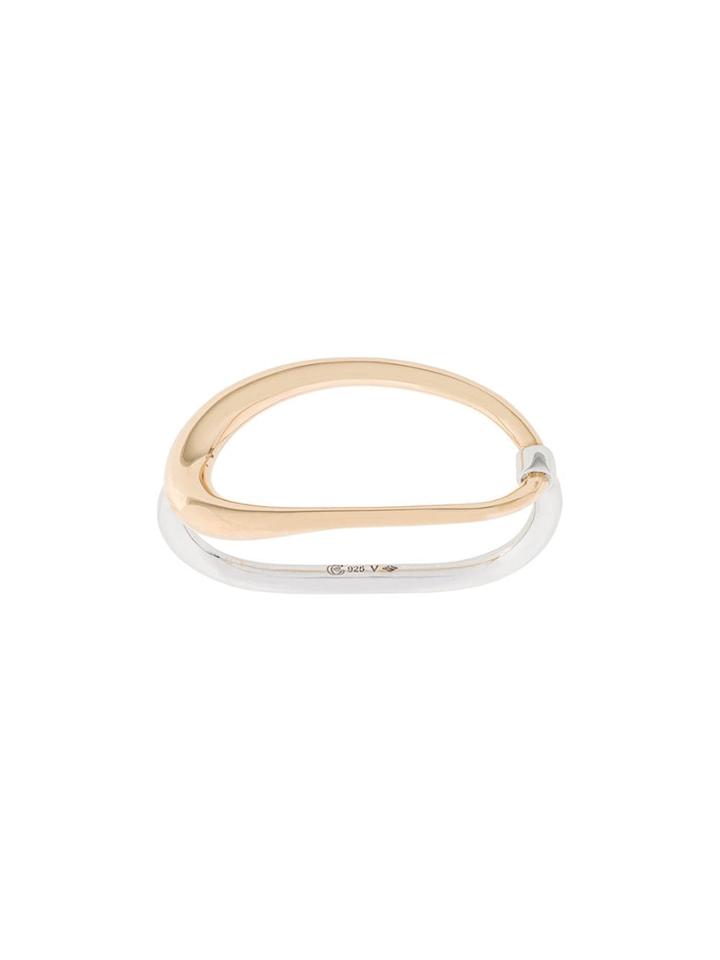 Charlotte Chesnais Double Turtle Ring - Gold