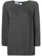 Prada Round Neck Sweater - Grey