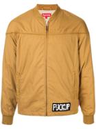 Supreme Poplin Derby Jacket Ss16 - Brown