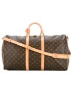Louis Vuitton Vintage Keepall Bandouliere 55 Tote Bag - Brown