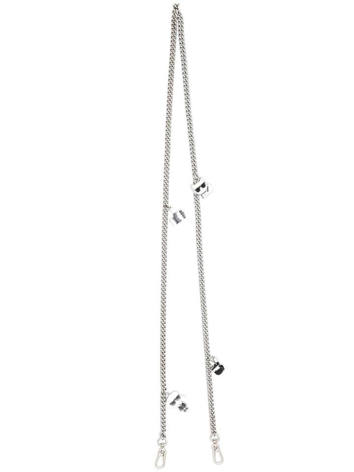 Karl Lagerfeld K/ikonik Charms Chain - Metallic