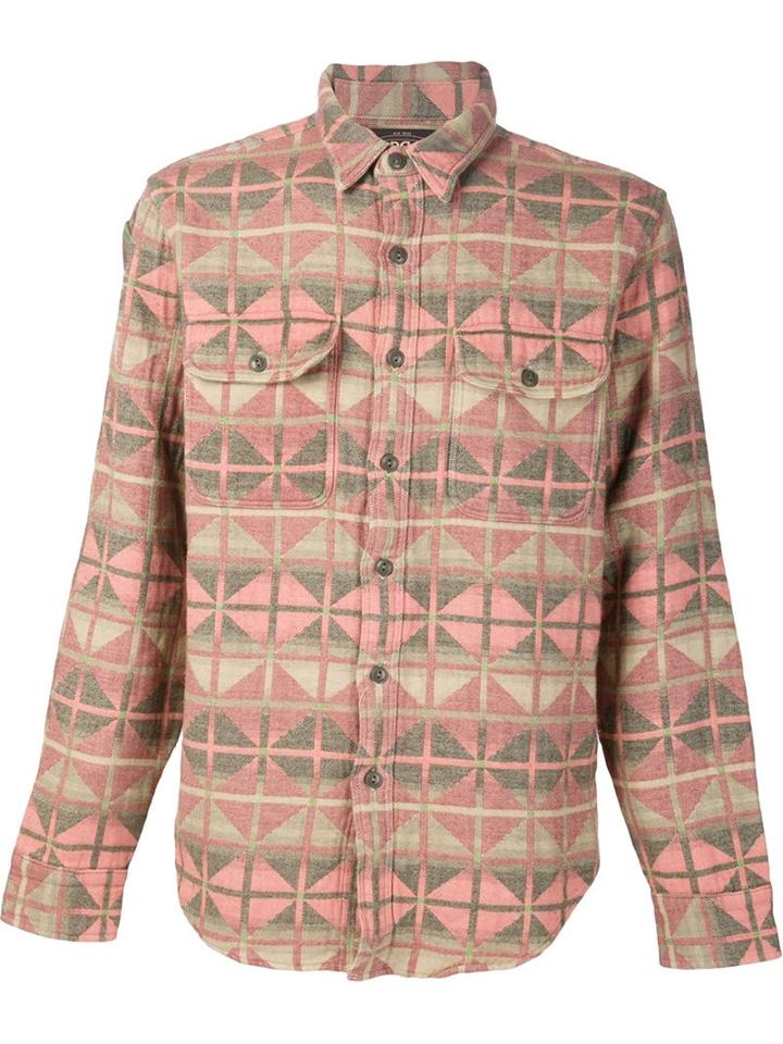 Rrl Aztec Woven Shirt