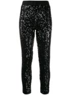 P.a.r.o.s.h. Embellished Cropped Trousers - Black