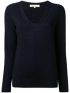 Vanessa Bruno V-neck Knit Sweater - Blue