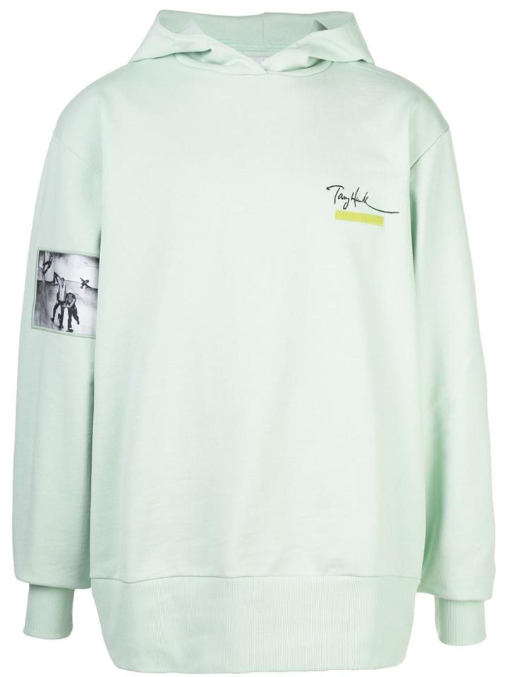 Tony Hawk Signature Line Photo Print Hoodie - Green