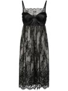 À La Garçonne Camisole Dress - Black