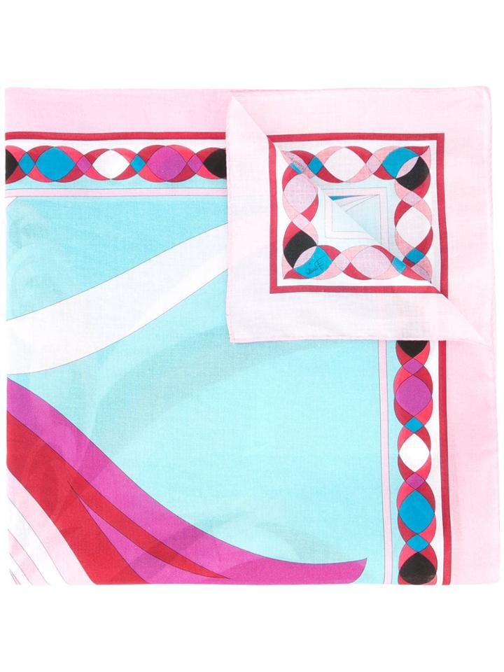 Emilio Pucci Colour Block Scarf - Multicolour