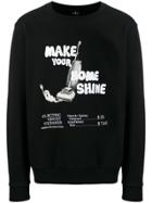 Marcelo Burlon County Of Milan Make Your Home Shine Sweatshirt - Black