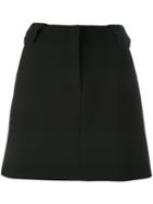 Barbara Bui A-line Mini Skirt, Women's, Size: 38, Black, Polyester
