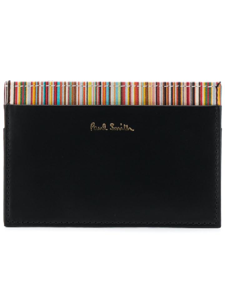 Paul Smith Contrast Logo Cardholder - Black