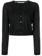 Red Valentino Fitted Button-down Cardigan - Black