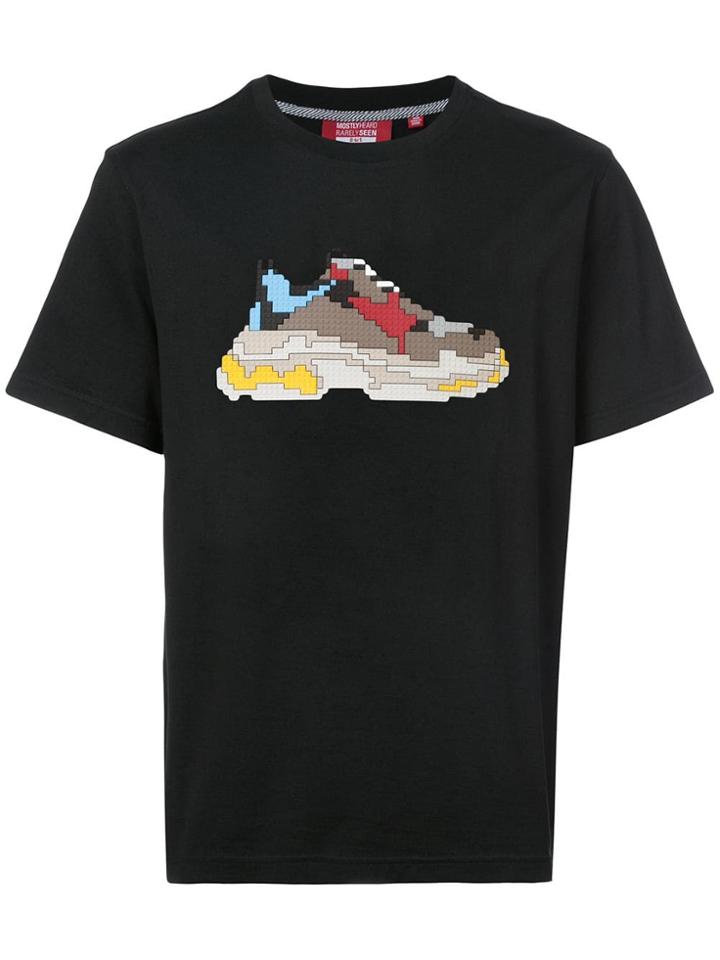 Mostly Heard Rarely Seen 8-bit Dadcore Print T-shirt - Black